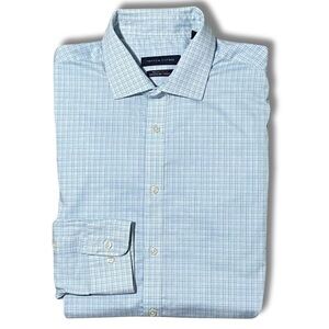 Tommy Hilfiger, The Flex Collar, Athletic Fit Cotton Dress Shirt, 16.5” 36/37